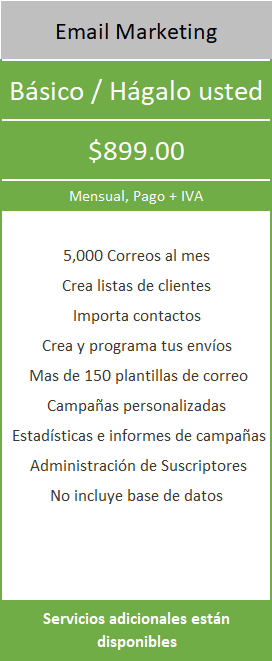 PROYETEL Email básico