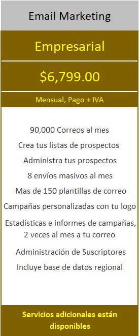 PROYETEL Email empresarial