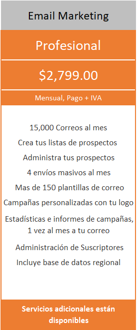 PROYETEL Email profesional