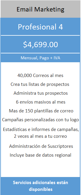 PROYETEL Email profesional 4